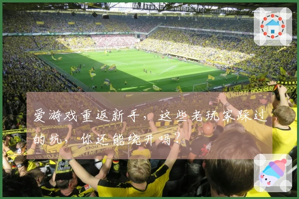 爱游戏重返新手，这些老玩家踩过的坑，你还能绕开吗？
